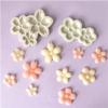 Sakura Baking Tray Flowers Shaped Plum Blossom Fondant Clay Silicone Mold for Mousse Chotolate Dessert Soap Cake Decorating Tool