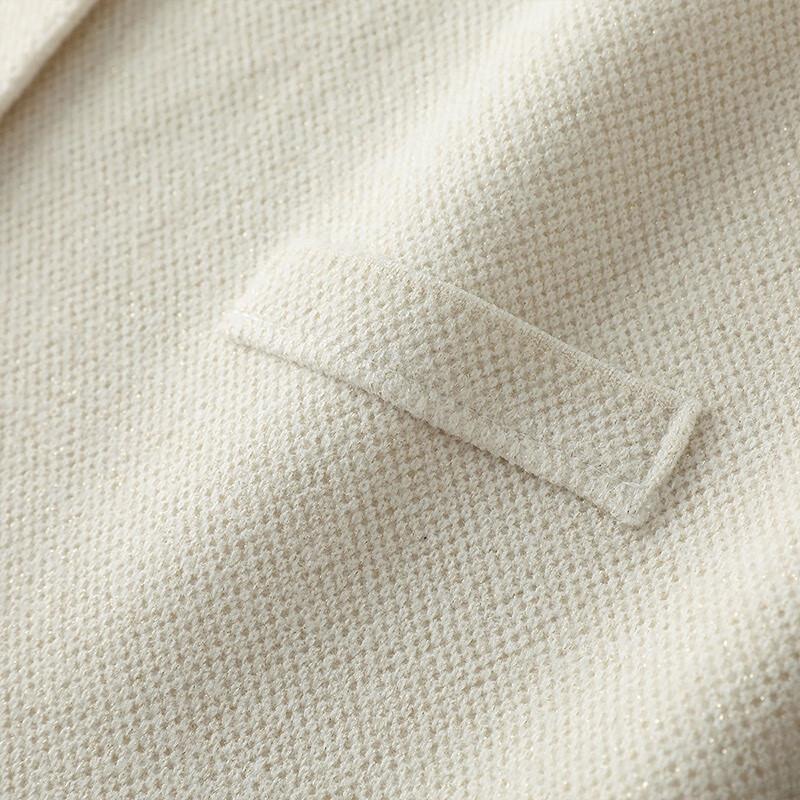 Cypress House Sweet Style Round Neck Pocket Jacket