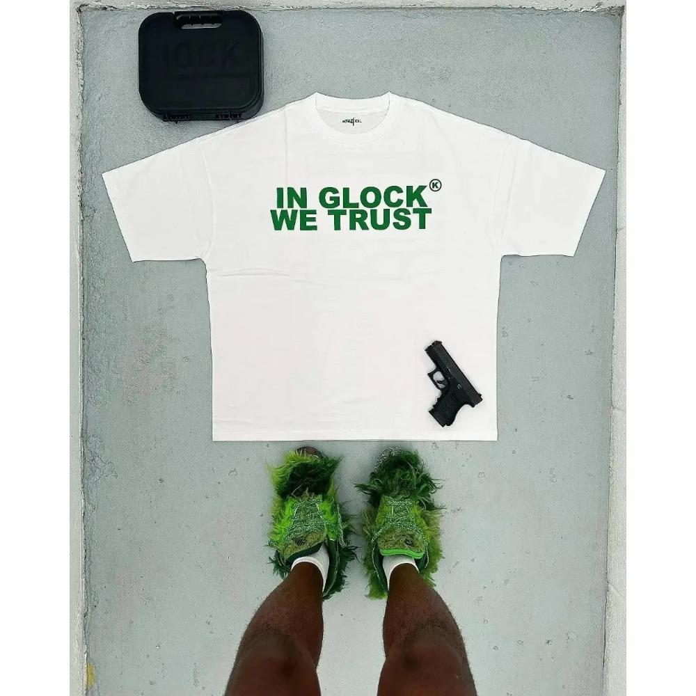 2024 Summer Street Vintage Alphabet Print Pure Cotton Loose Short Sleeve Men Y2k Goth Harajuku Fashion Loose Personality T-shirt