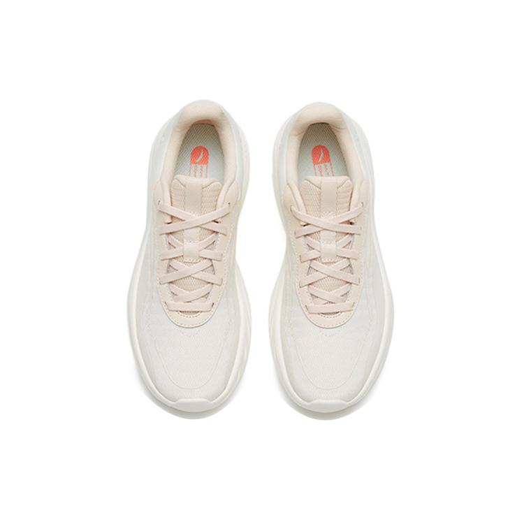 Anta Lightweight Cushioning Low top Running Shoes Women's White Blue 122247715-4