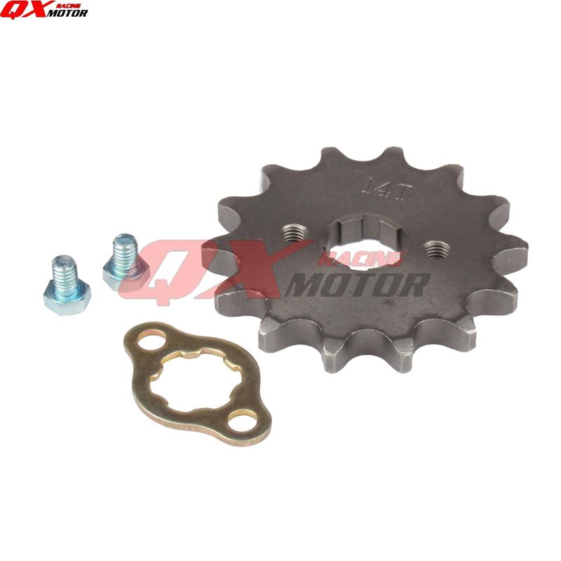 530 Chain 20mm 10 11 12 13 14 15 16 17 18 19 20 21 Teeth Front Engine Sprockets For 200 250cc Dirt Bike ATV Quad Buggy Motorbike