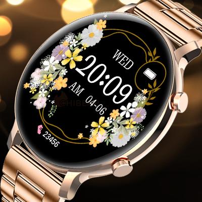 Modny damski smartwatch z niestandardową tarczą, tracker fitness Bluetooth, połączenie, damska bransoletka sportowa do Samsung Galaxy Active 2