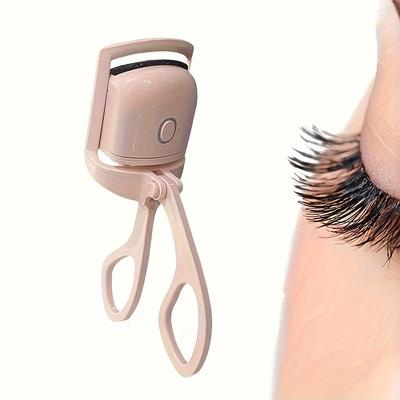 1-Pack Electric Eyelash Curler Long-Lasting Curl - The Clip Makeup Tool for Quickly Creating Beautiful Curly Eyelashes