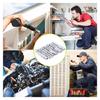 Pentagonal Head Screwdriver Bit Set Strong Magnetic Suitable for Various Repairs 2.15-7.55 10PCS Different Size