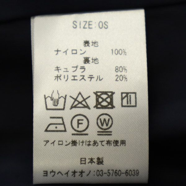 YOHEI OHNO Made In Japan Long Sleeve Long Dress OS Navy Women Used