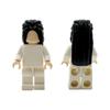 Cross-Border Compatible Girls' Lego Hair Building Blocks - Small Parts & DIY Accessories