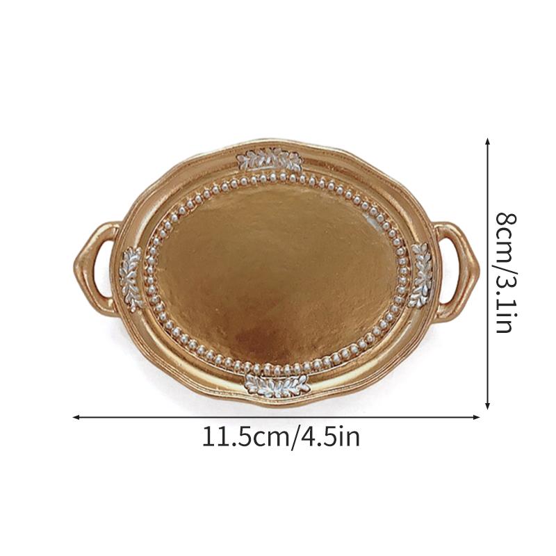 

Классические круглые десертные украшения, ожерелья, серьги, поднос для хранения, резиновая тарелка, фотореквизит, эстетический декор комнаты, аксессуары