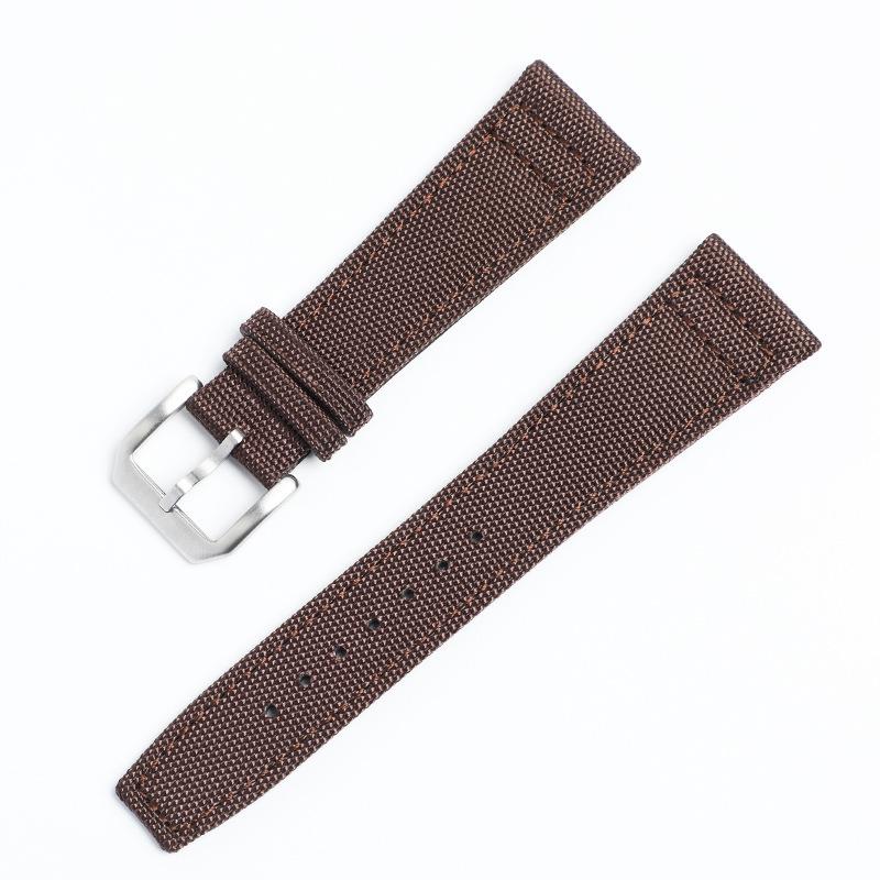 Straight Nylon Leather Canvas 20/21/22 Mm Suitable for Wanguo Watch with IW Little Prince Pilot Series