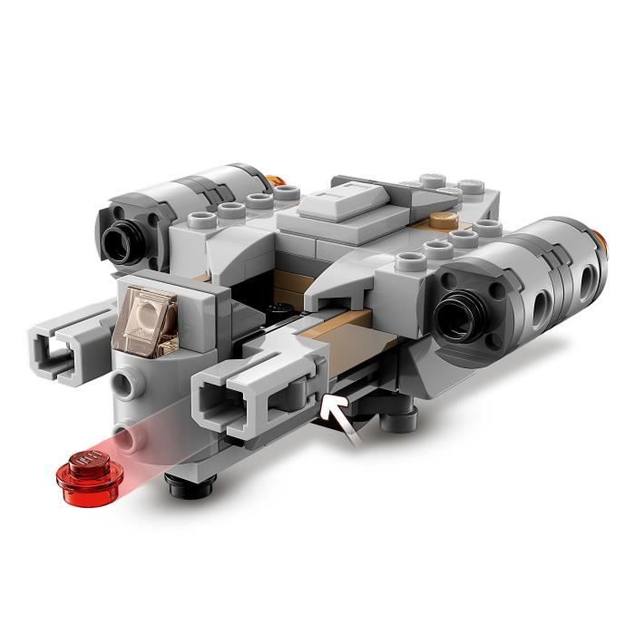 Lego® 75321 star wars microfighter razor crest, jouet de construction pour enfants dès 6 ans, vaisseau et minifigure mandalorien