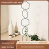 Wrought Iron Plant Climbing Frame: Flower Stand and Vine Support for Courtyard
