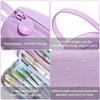 Portable Pencil Case Solid Color Stationery Pouch High Quality Pen Box  School Office Supplies