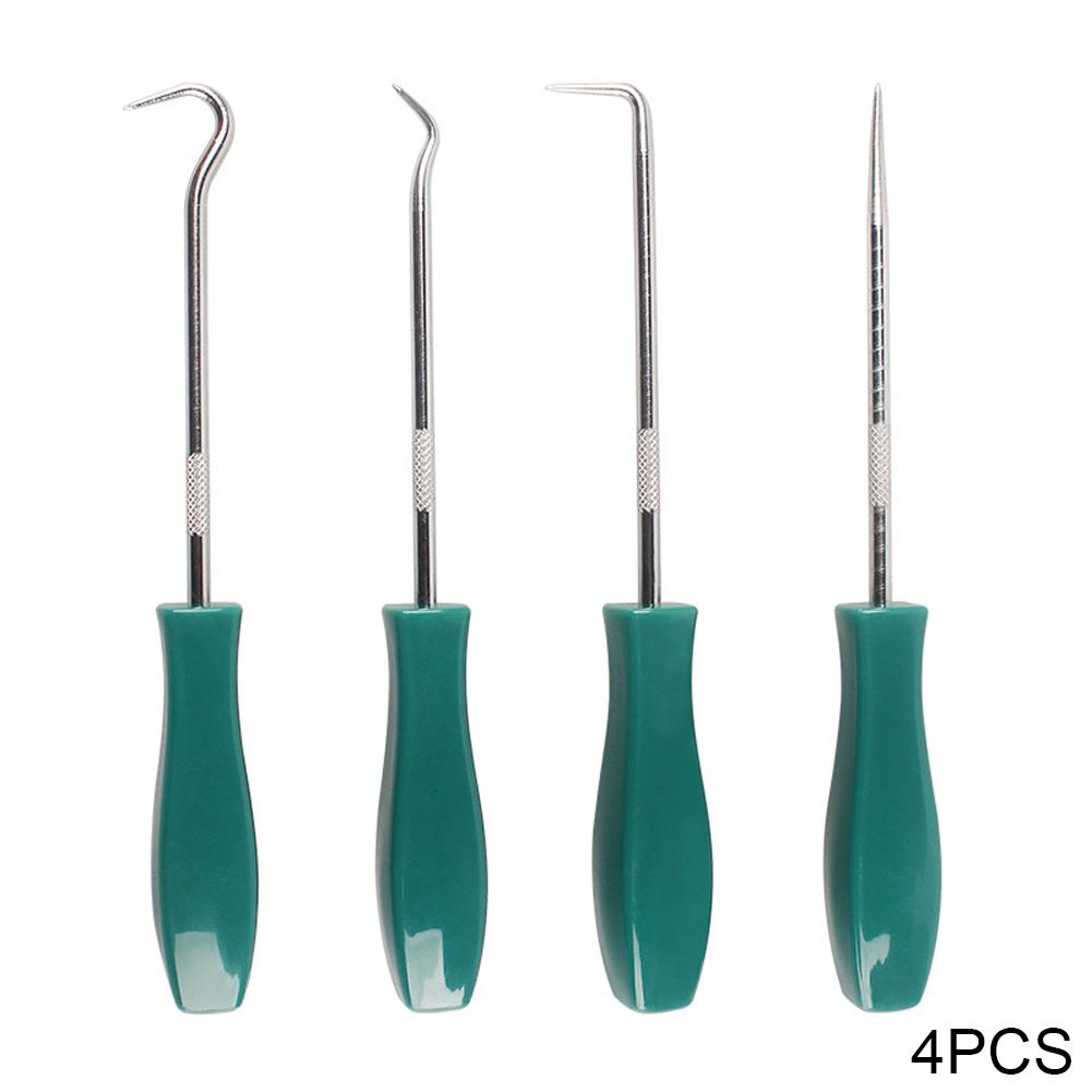 

4 шт. Набор отверток для сальников автомобильных автомобилей, съемник для прокладок уплотнительных колец, крючки для ремонта автомобилей 4Pcs