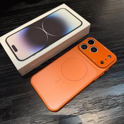 Original Glass Nano Armor Phone Case For iPhone17 16 15 14 13 Pro Max 17Pro Air Magnetic For Magsafe Wireless Charge Cover Funda