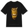 Womens Summer Fashion Short Sleeve TShirt Cute Funny Cats Print Casual High Quality Crew Neck Casual Loose Soft Tops Unisex