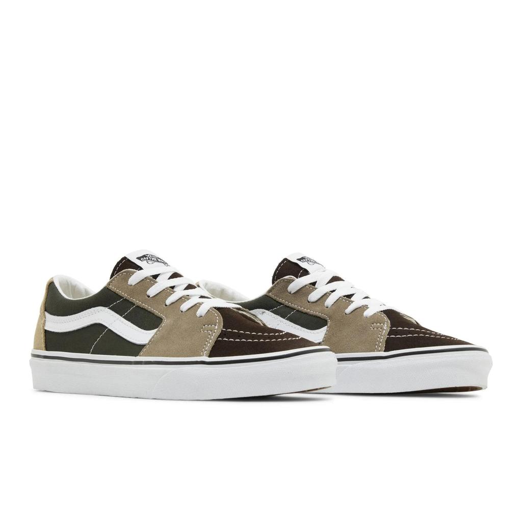 Vans Sk8-Low 'Color Block - Demitasse' (Unisex) Demitasse / True White Skate Shoes VN0A4UUKB7J