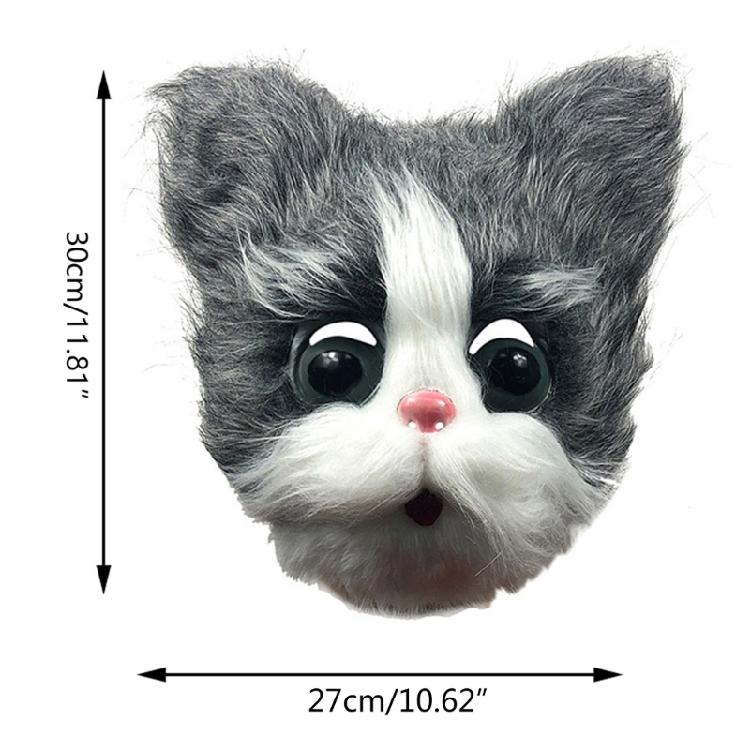 Adults Unisex Horror Halloween Cute Bear Wolf Panda for Cat Bloody Plush for Hea