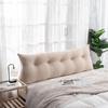 Korean Velvet Nordic Triangle Headboard Cushion: Removable, Washable, Tatami Soft Pack, Lumbar Support, Large Backrest Pillow