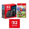 Nintendo Switch 2 Japan Mario Tennis Fever Nintendo Switch 2 Logo Design Microfiber Cloth (Japanese Version, Only) + -Switch2 + Bonus Included.
