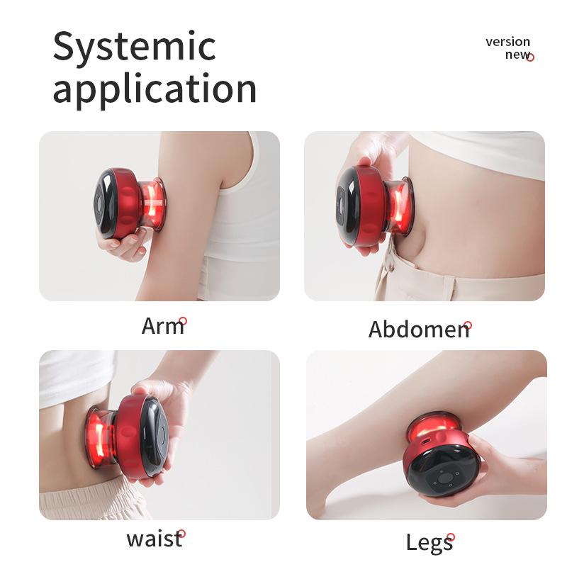 Portable Electric Cupping & Moxibustion Device with Smart Vacuum Technology