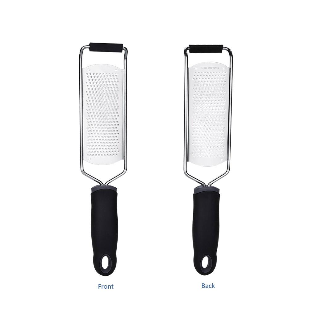 Blad av rostfritt stål Citronzester & Osthyvel Frukt Choklad Ingefära Köksredskap