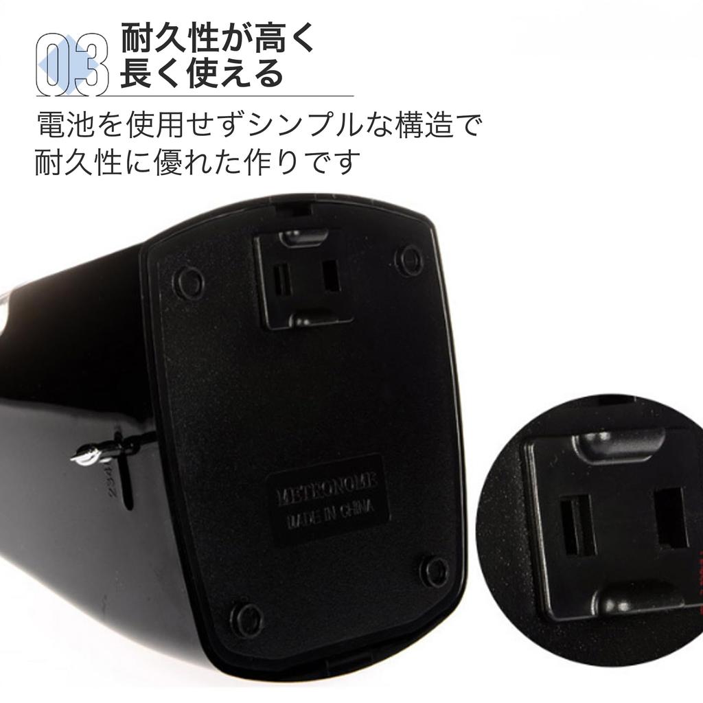 Asdays Metronome with Pendulum, High-Precision Mechanical Instrument, Compact, for Piano Practice, 11.7 x 20.3 cm (Blue)