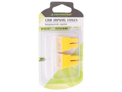 JAPVAL Fuses TYPE F 60A, 2 Pcs.