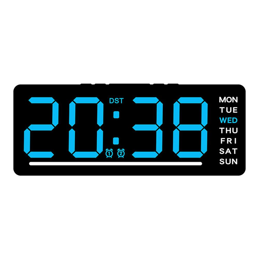 Countdown Timer Digital Wall Clock 15.5*6.3*2.5cm Easy-to-Read Display Large Arabic Numerals Power-off Memory Function