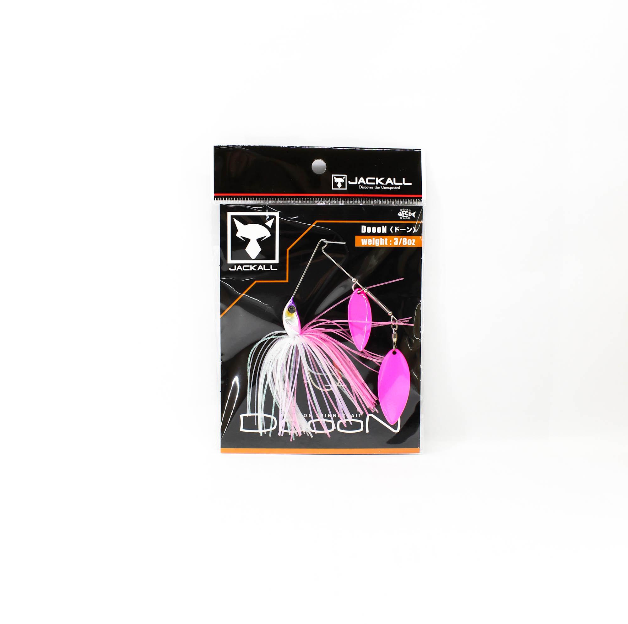 

Jackall Spinner Bait Lure Doon 3/8 oz Super Pink Pearl (1922)