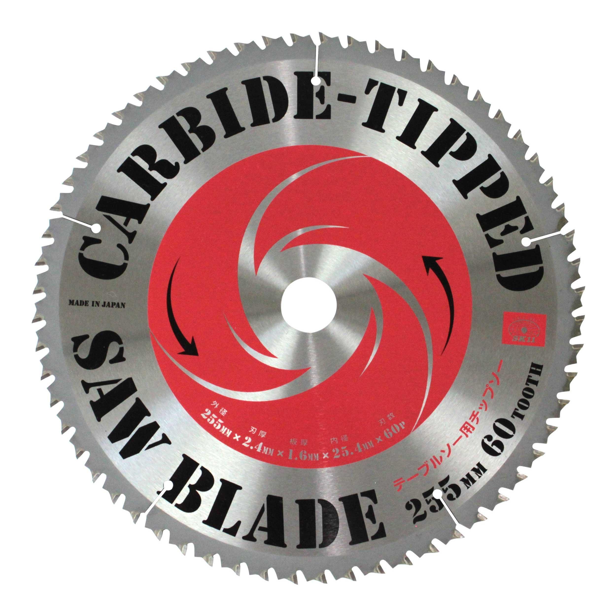 

SK11 (SK11) Table Saw Tip Saw 255mm x 60P