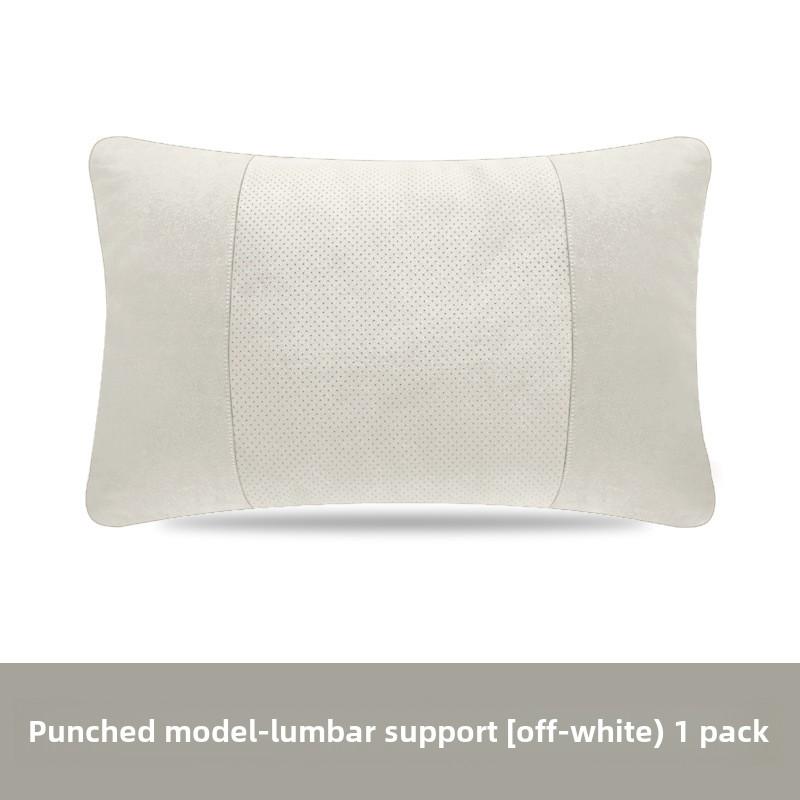 Car Perforated Breathable Headrest Flap Suitable for Mercedes-Benz S-Class Maybach Perforated Neck Pillow Neck Waist Waist