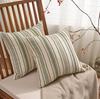 Federe Cuscino Decorativo Strisciate Texturizzate Stile Boho Farmhouse per Arredo Casa Soggiorno Letto