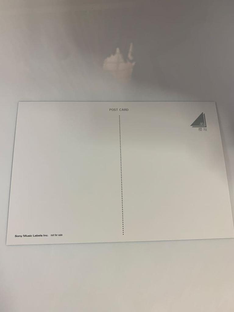 [USED] Sakurazaka46 ADDICTION Limited Edition Bonus Postcards (6 Cards) - Available for Individual Purchase.