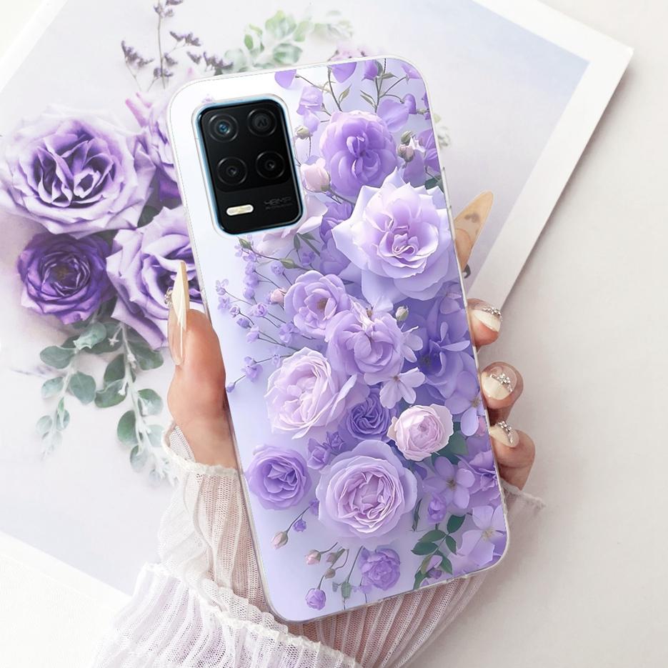 For Realme Narzo 30 5G Case RMX3242 Stylish Butterfly Painted Cover Soft Silicone Case For Realme Narzo 30 Pro Narzo30 5G Fundas