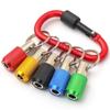 5/1Pcs Hexagonal Shank Key Chain Adapter Quick Change Extension Rod Outdoor Woodworking Drill Chucks Hand Hardware Tool Supplies