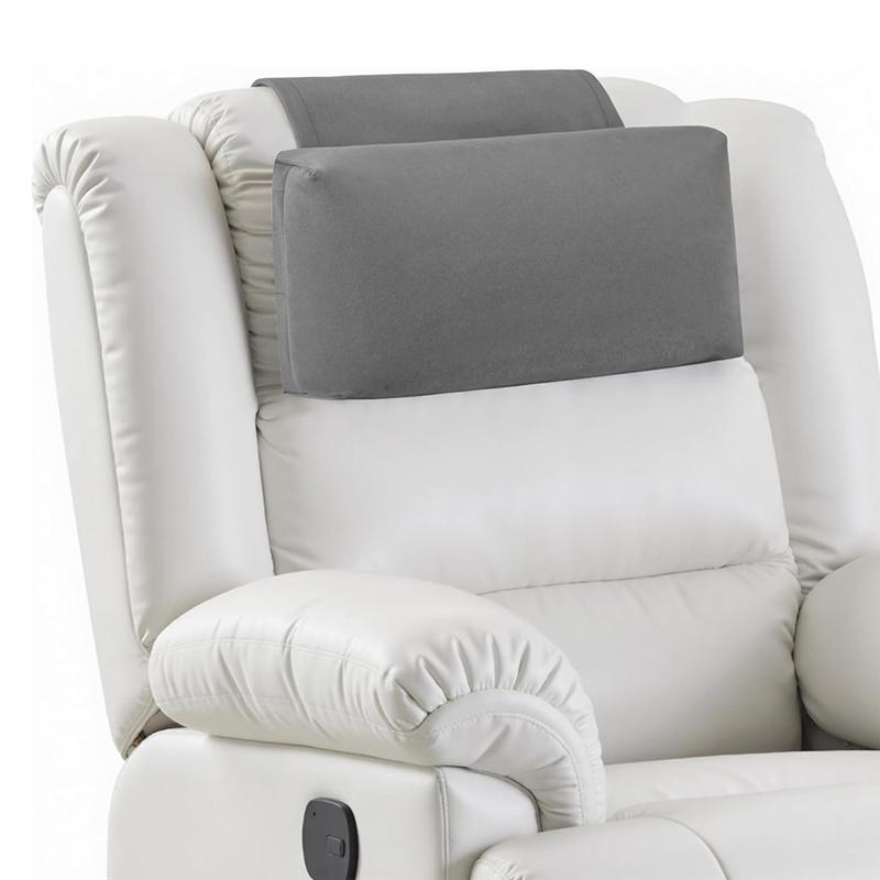 AS60 Nackenkissen für Liegestuhl, Verstellbares Liegestuhlkissen für Kopfstütze, Weiches, rutschfestes Samtkissen für Kopfstütze