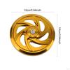 Motorcycle Engine Cooling Fan Cover Accessories Creative Gift Versatile Decor Aluminum Alloy