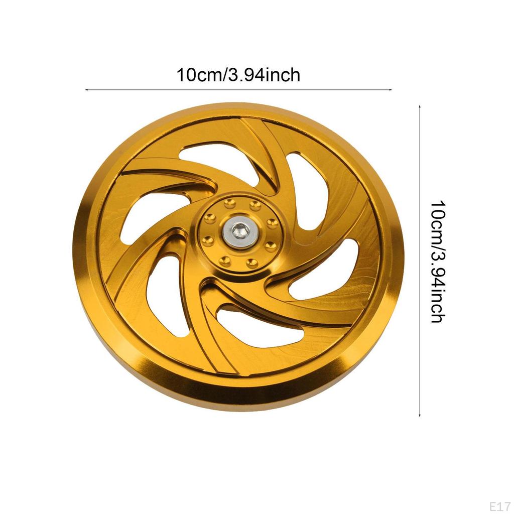 Motorcycle Engine Cooling Fan Cover Accessories Creative Gift Versatile Decor Aluminum Alloy