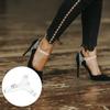 2pcs Detachable Shoelace High Heels with Ankle Straps To Prevent Laces From Slipping and Ensure A Snug Fit