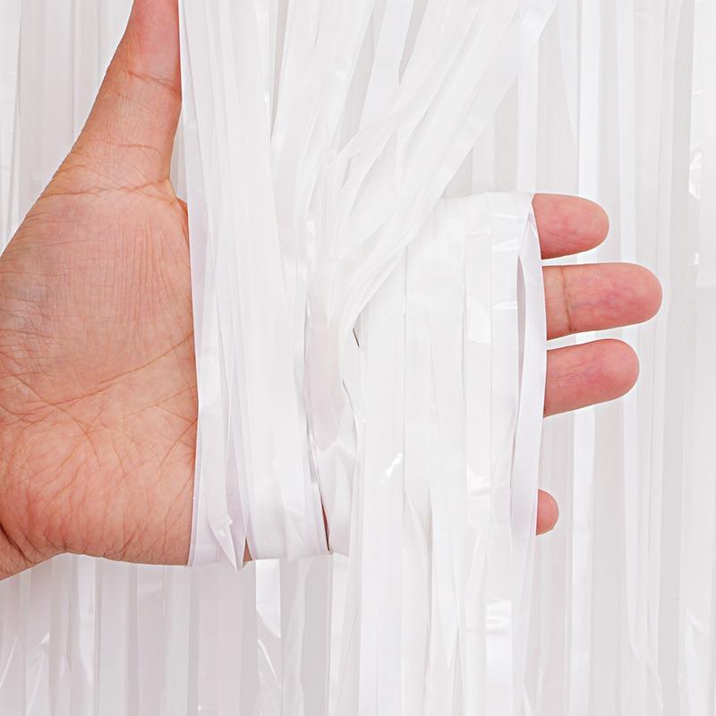 1m*2m Rain curtain party decoration Mother's Day birthday wedding bachelor party graduation merry Christmas backdrop curtain