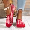 Women's Shoes Casual Sneaker Head Flat Comfortable Breathable Casual Shoes Women's Summer Shoes with Pearl Christmas