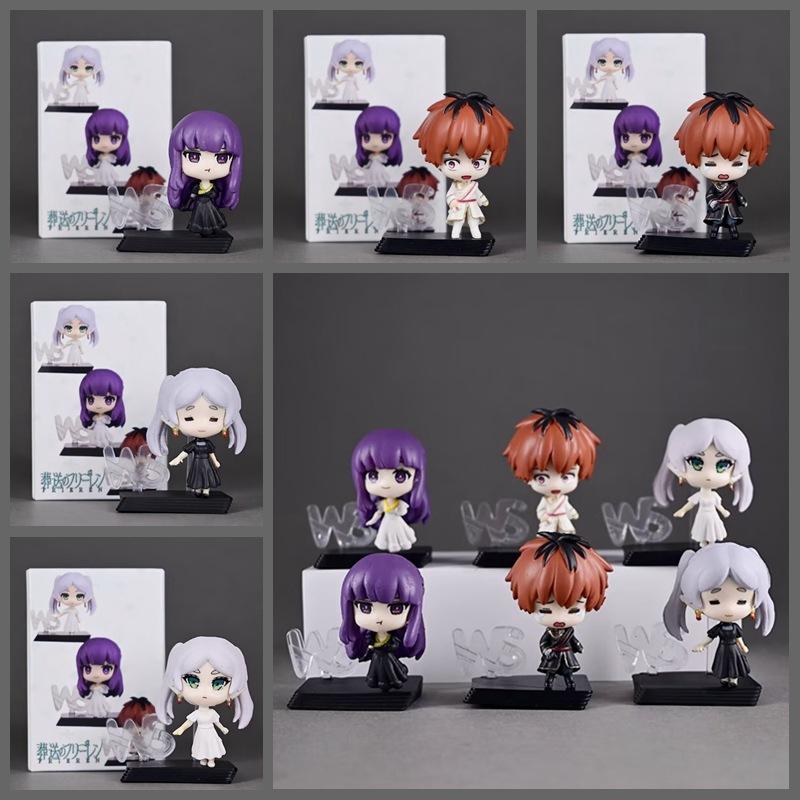 

6pcs/set Anime Frieren: Beyond Journey s End Frieren with box Figure Model Toys with box