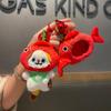Stuffing Plush Cat Pendant Soft Animal Keychain Cat Plush Doll Keychain  Girl Birthday Gift