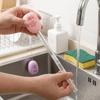 Flower Pattern 2-in-1 Straw Brush Magnetic Cup Lid Brush Cup Cap Brush  Household Cleaning