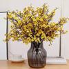 10PCS Artificial Plants Long Baby's Breath Christmas Decor Vase for Home Wedding Bridal Festival DIY Party Fake Plastic Flowers