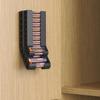 Battery Storage Organizer Wall Mount AA & AAA Combo Battery Dispenser Container Battery Keeper Holder for 10 AAA & 10 AA Battery