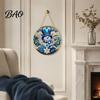 Xmas Tree Hanging Charms Christmas Ornaments, Acrylic Festive Pendants with Lanyard for Ornaments Holiday Party Home Decoration, Indoor Scene