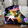 1PC Huntrix, K POP Blanket, Throw For Sofa, Bed, Travel, Camping, Livingroom,