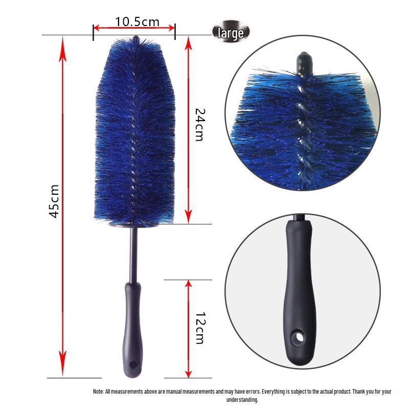 Car Wheel Hub & Engine Compartment Cleaning Brush