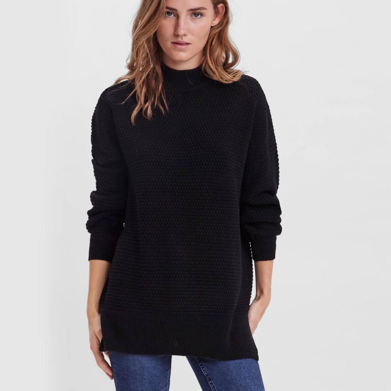 

Женский свитер оверсайз с длинными рукавами VERO MODA