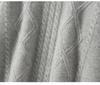 Autumn/Winter 2026 Women's Thickened Diamond Cashmere Sweater: Five-Needle, Three-Strand, Half-High Collar Versatile Base Layer.